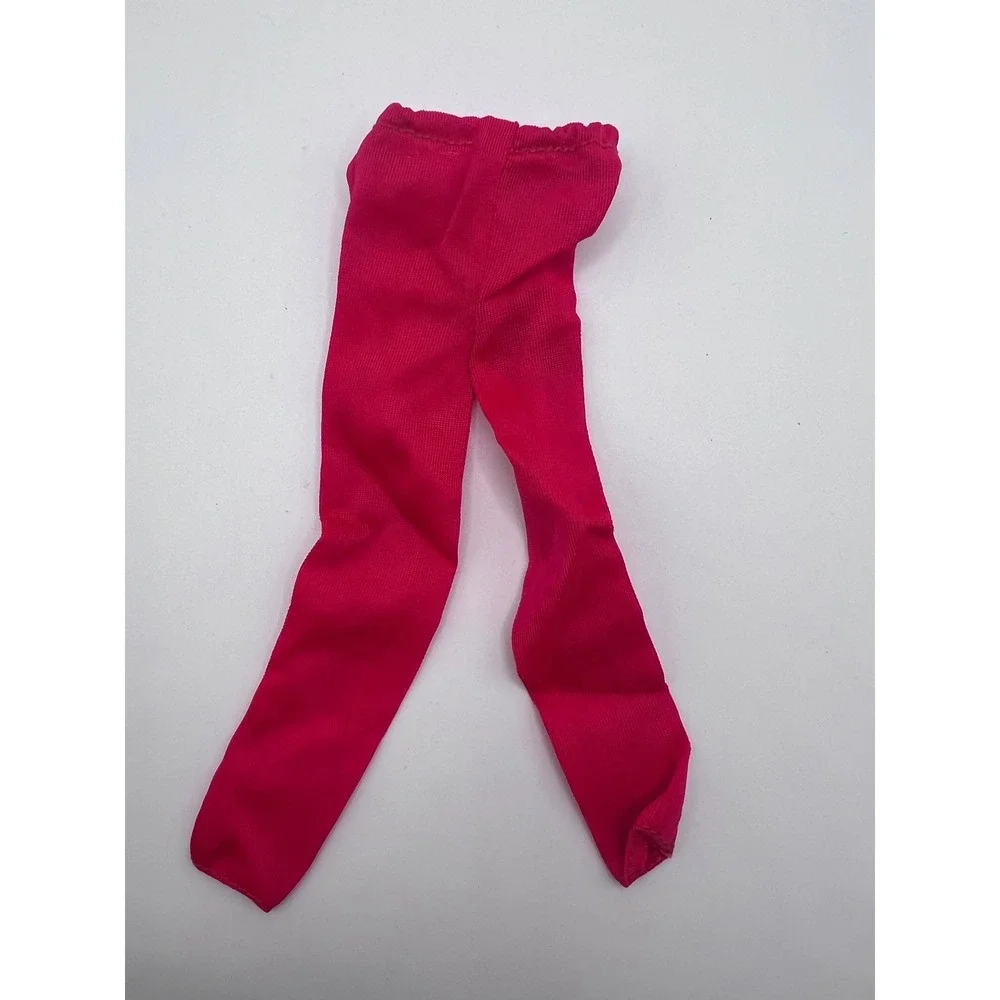 Vintage Barbie Doll Sized Red Straight Leg Slack Pants EUC Doll‎ Clothing Toys